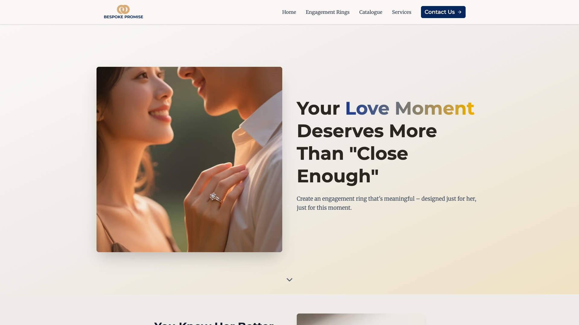 bespokepromise.sg Tangkapan Layar 3