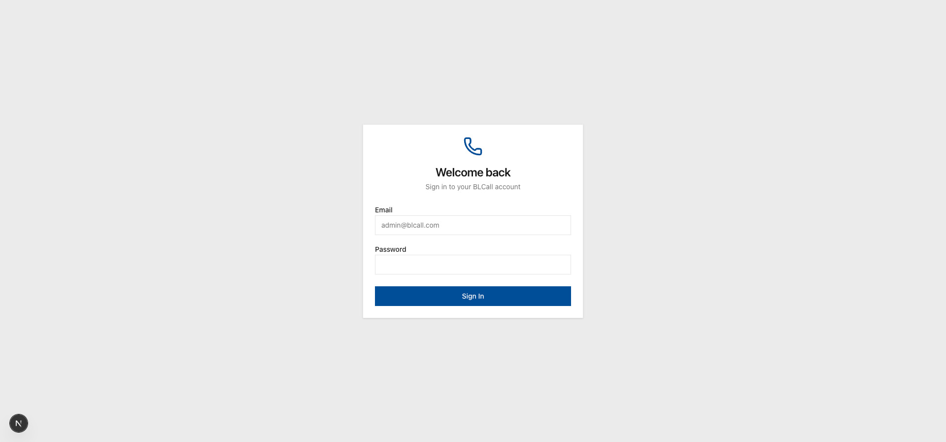 BLCall Tangkapan Layar 1