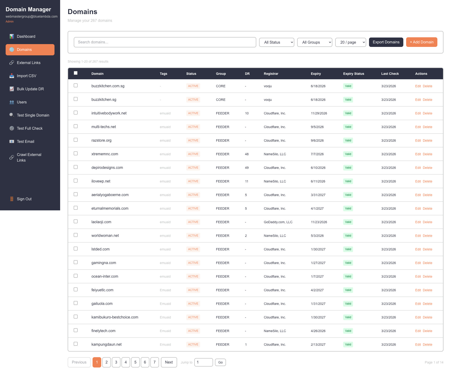BLDomain Screenshot 1