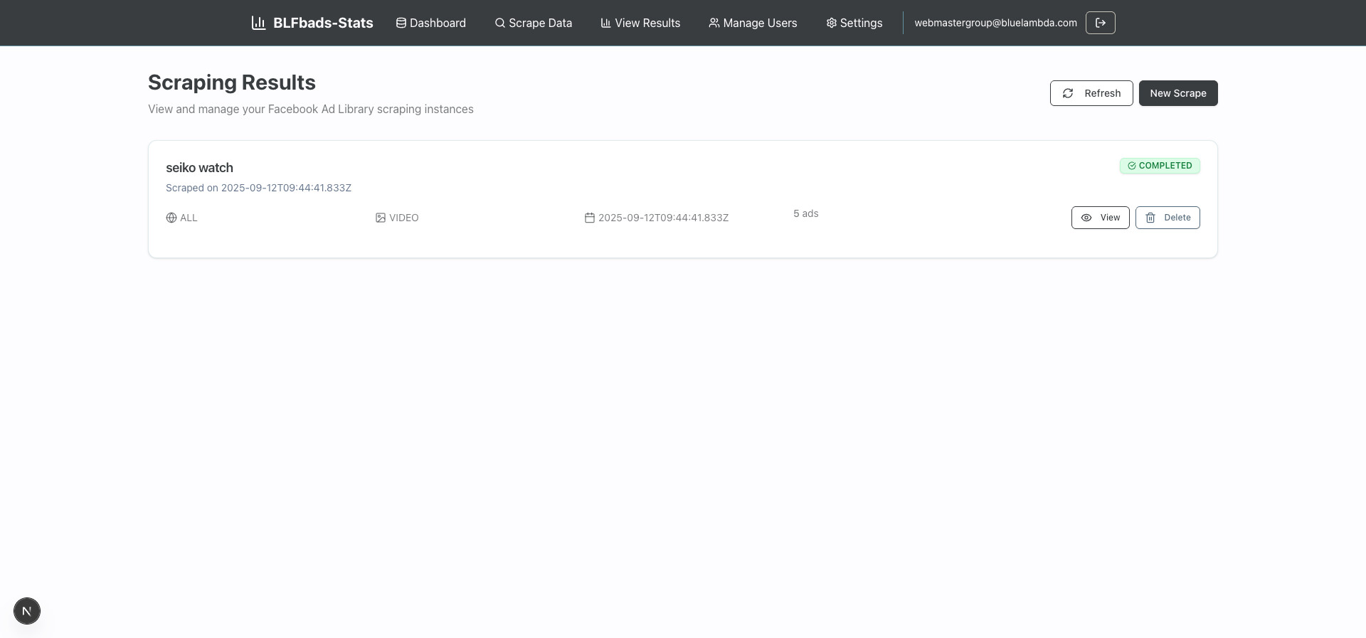 BLfbads Stats Tangkapan Layar 3