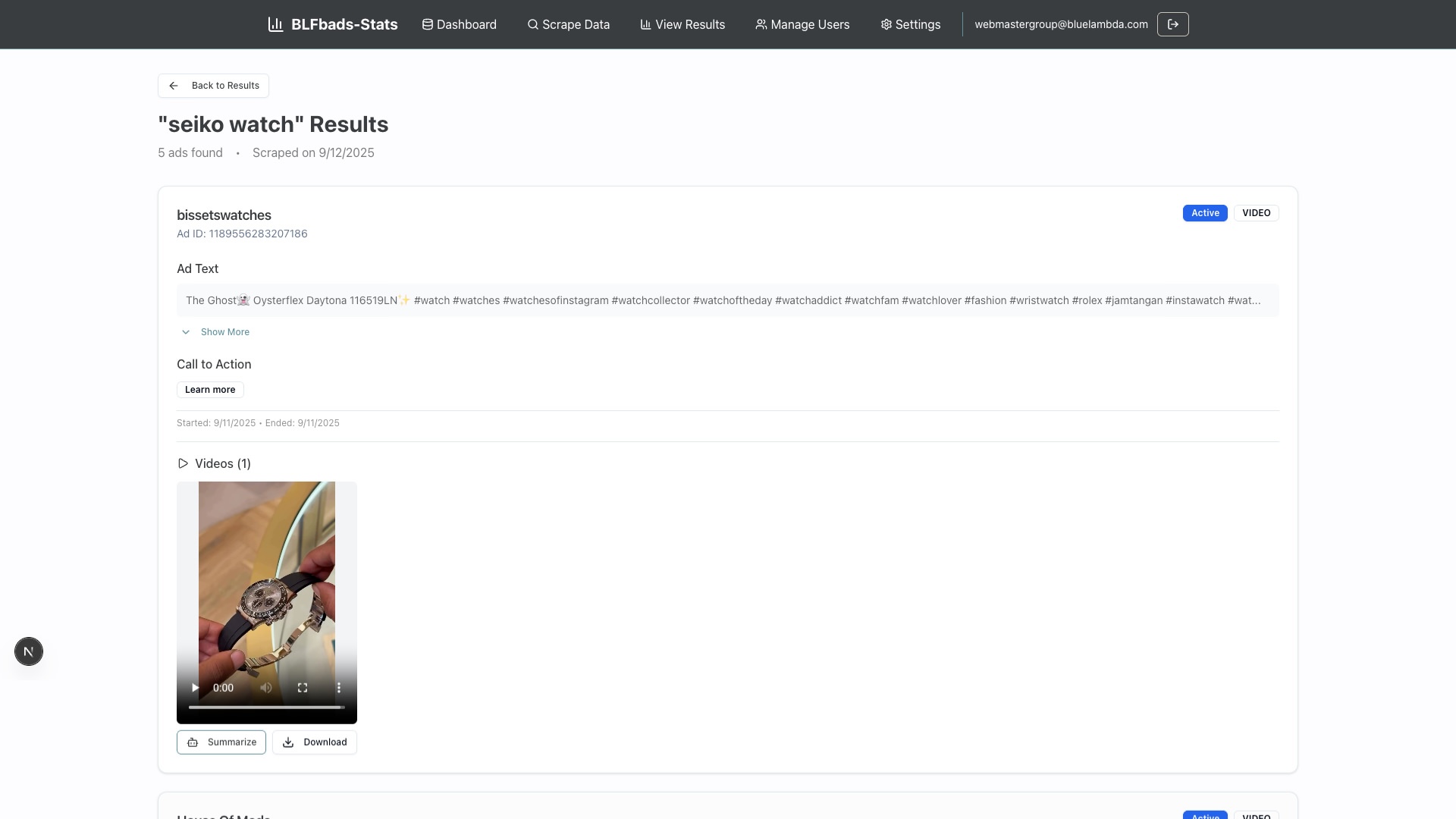 BLfbads Stats Tangkapan Layar 4