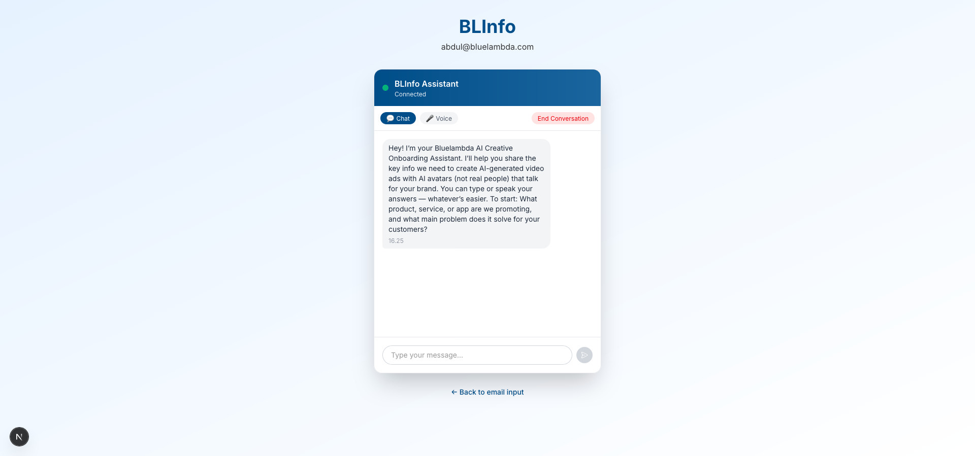 BLinfo Gathering Tangkapan Layar 2