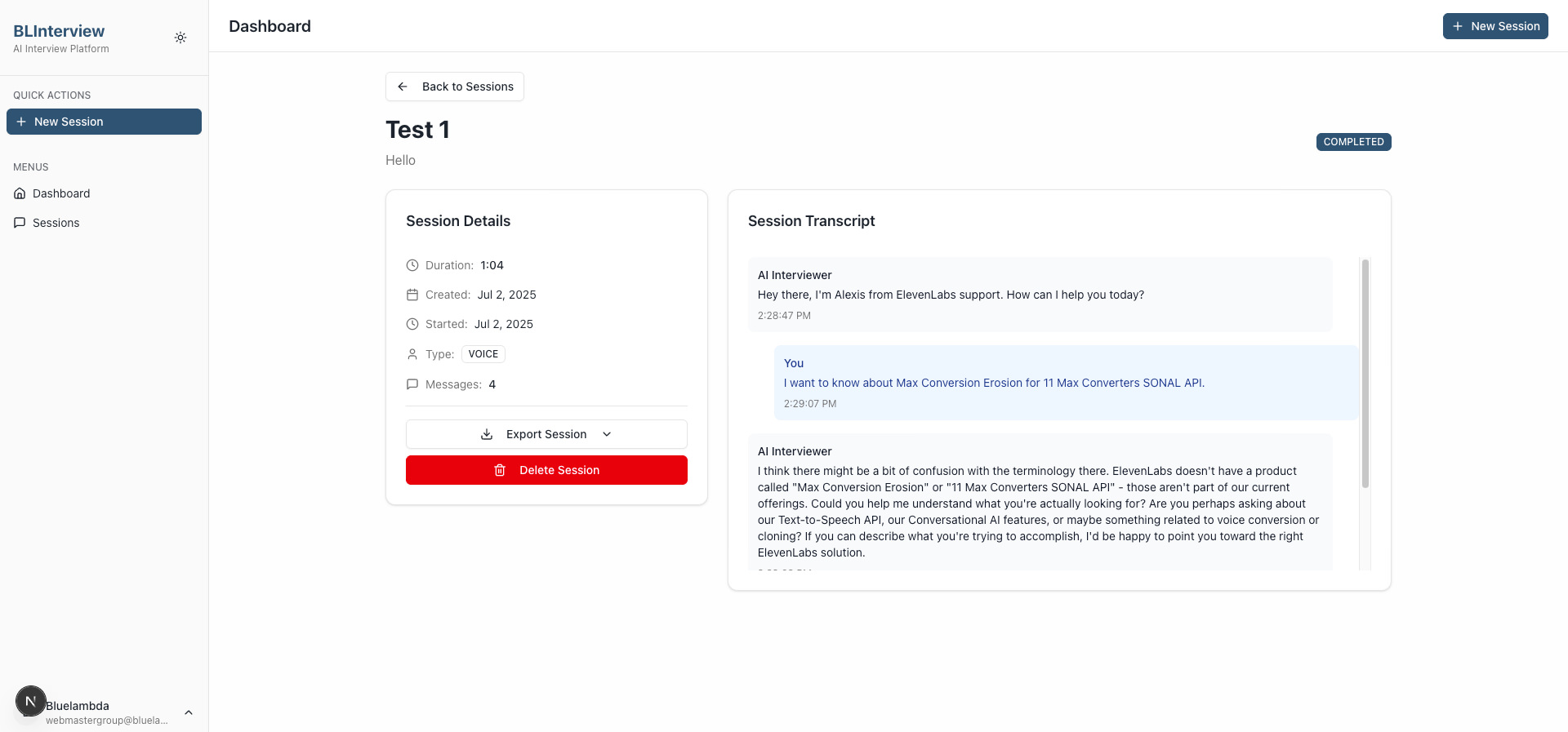 BLinterview Tangkapan Layar 4