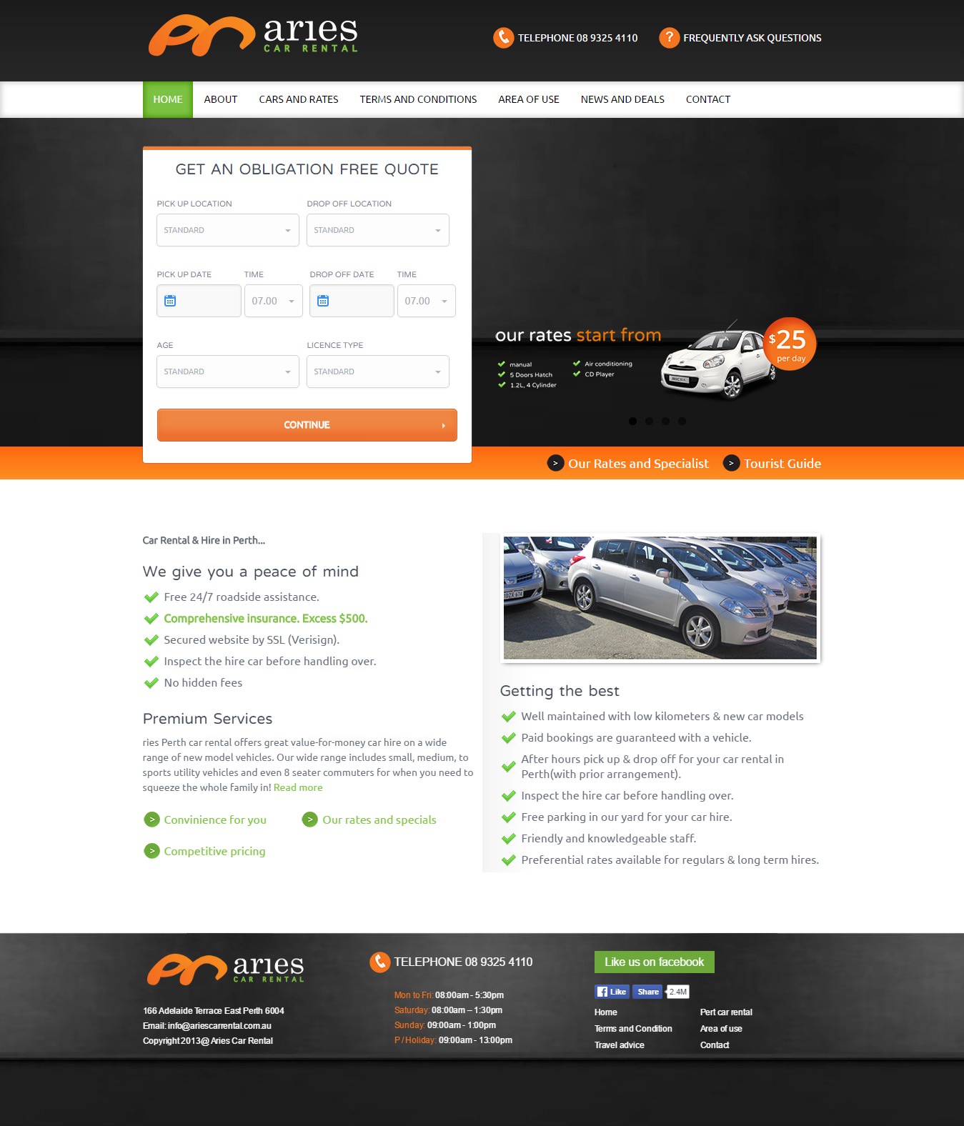 PSD to HTML / PSD to WordPress Theme Tangkapan Layar 1