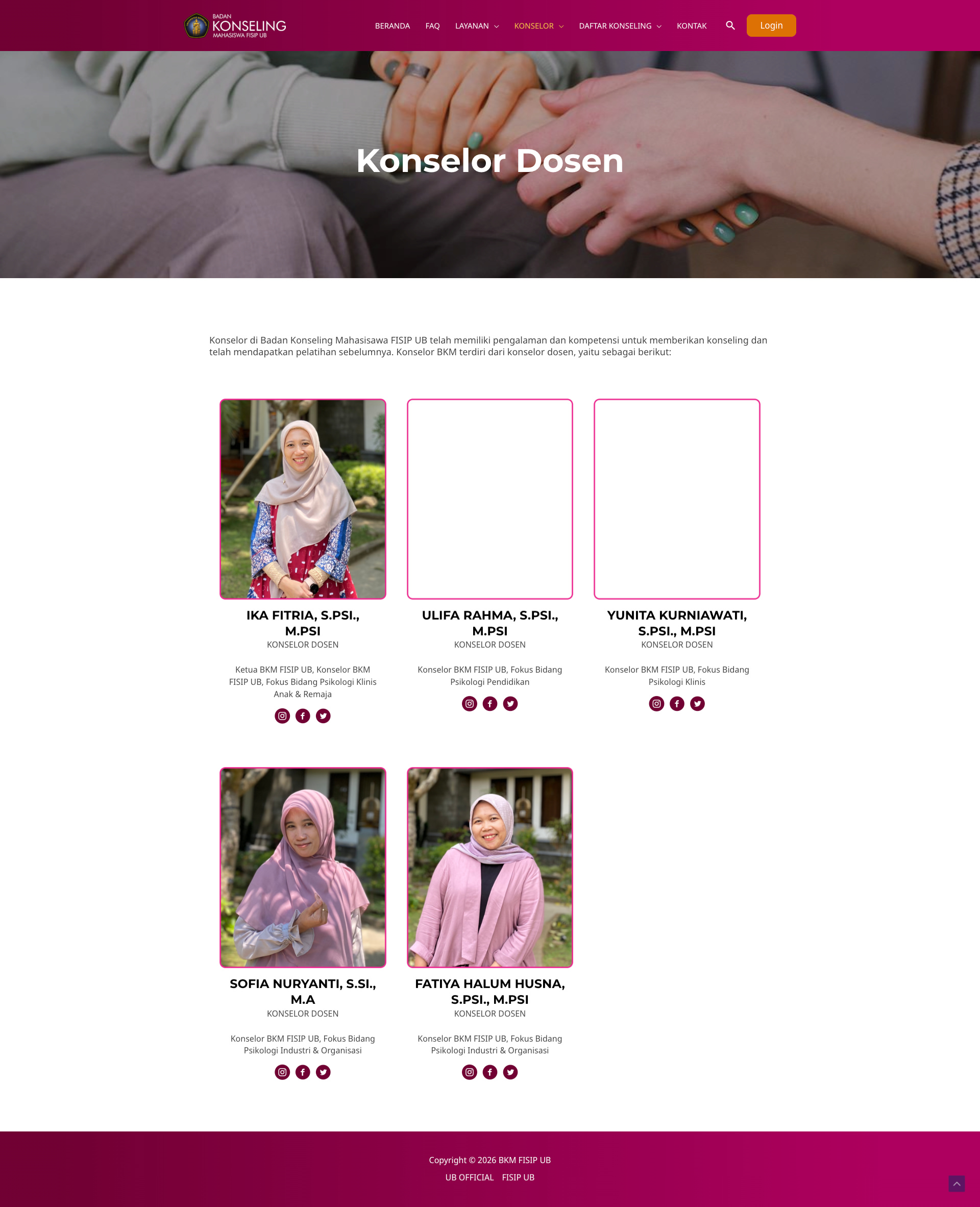 BKM FISIP Universitas Brawijaya Tangkapan Layar 1