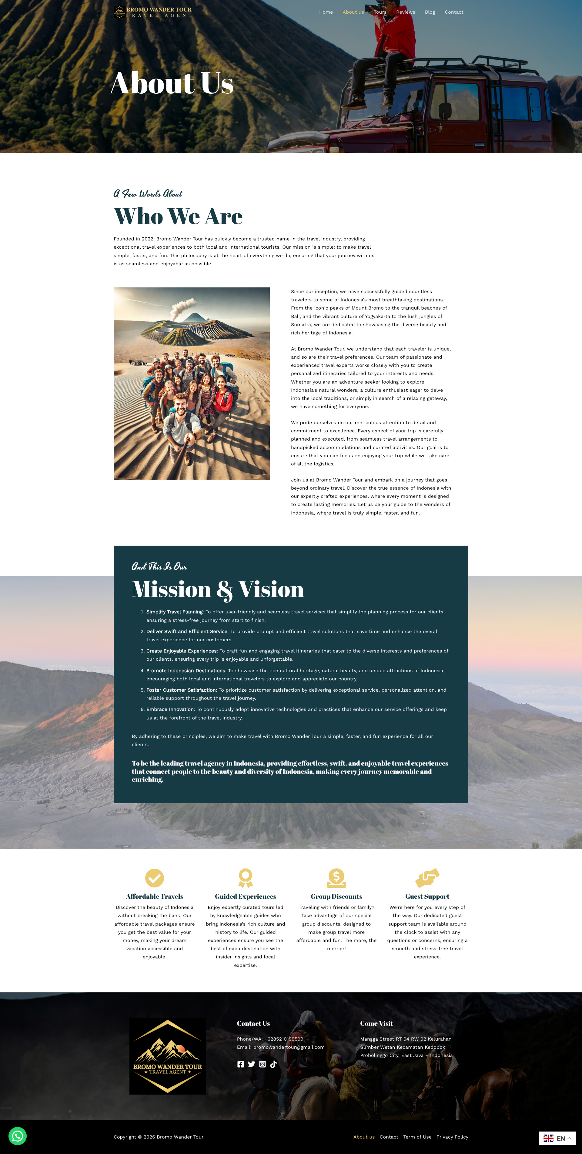 Bromo Wander Tour Tangkapan Layar 1